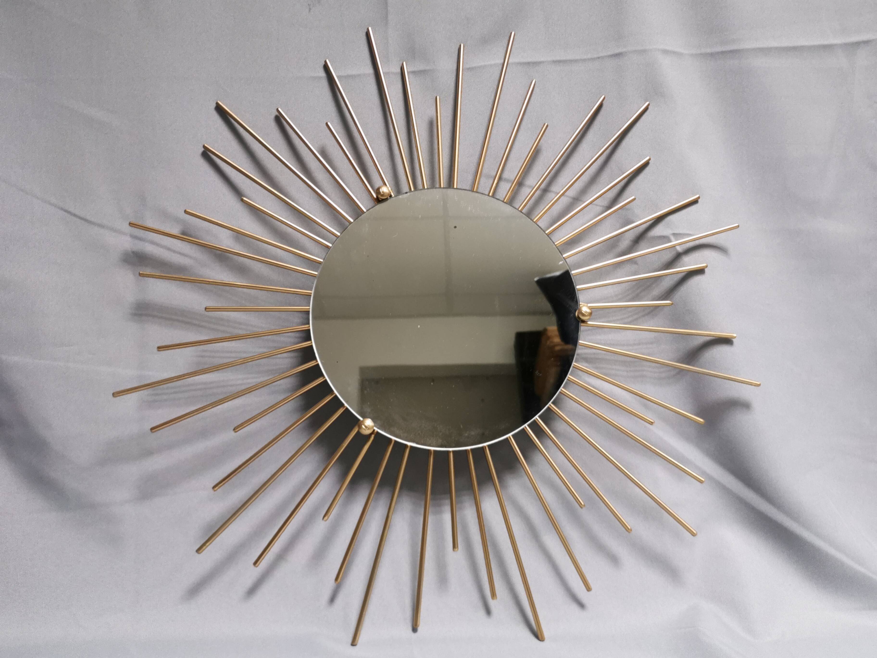 Vintage 50's sun mirror
