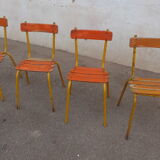 4 terrace chairs bistro Champigneulles