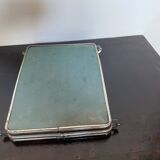 Old triptych barber mirror