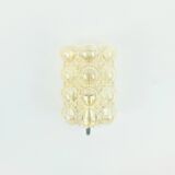 Mid-Century Bubble Glass Wall Light by Helena Tynell for Limburg, 1960s