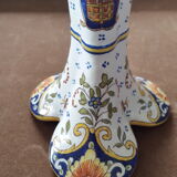 Desvres earthenware vase