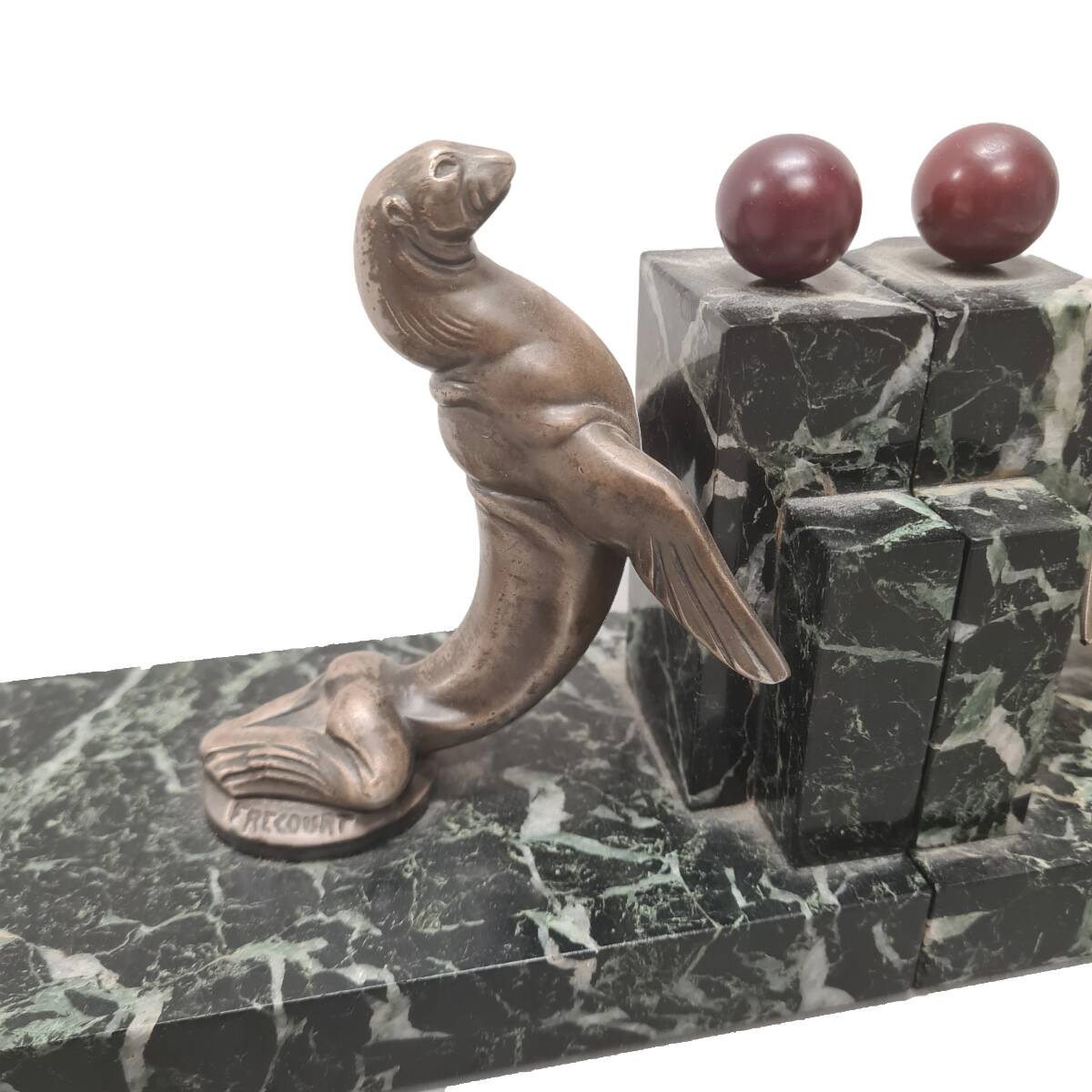 Maurice Frecourt Art Deco Bookends, circa 1925