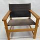 Vintage Safari Chair 1980s Hyllinge Møbler Denmark