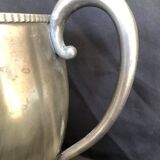 1 liter pewter pitcher, mid-20th century work