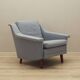 Fauteuil gris, design danois, années 1960, production : Danemark