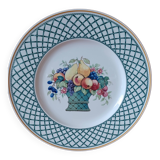 6 Villeroy and Boch Plates, Basket, diameter 26.5 cm