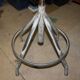 Swivel-adjusting industrial high chair