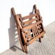 Chaise enfant pliante bois 1940