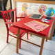 Baumann desk and children's chair set