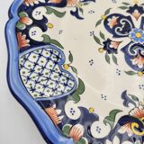 Assiette ancienne porcelaine de Rouen
