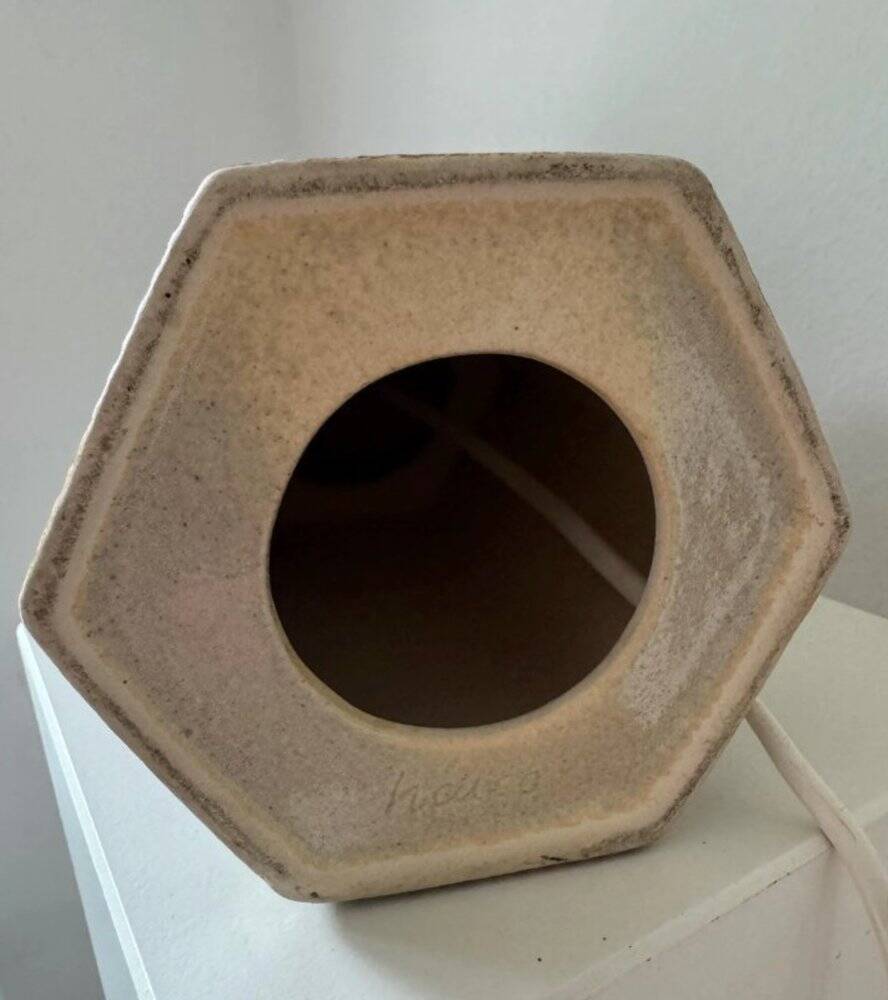 Table lamp by Haico Nitzsche, Søholm, Denmark, 1970s