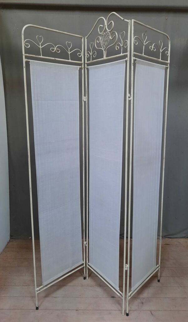 Paravent à 3 éléments en tissus