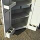 Parisenne cabinet in wood painted double vintage door