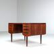 J. Svendstrup writing desk in rosewood A.P. Mobler Denmark 1960
