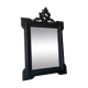 Old black patina mirror  65x96cm