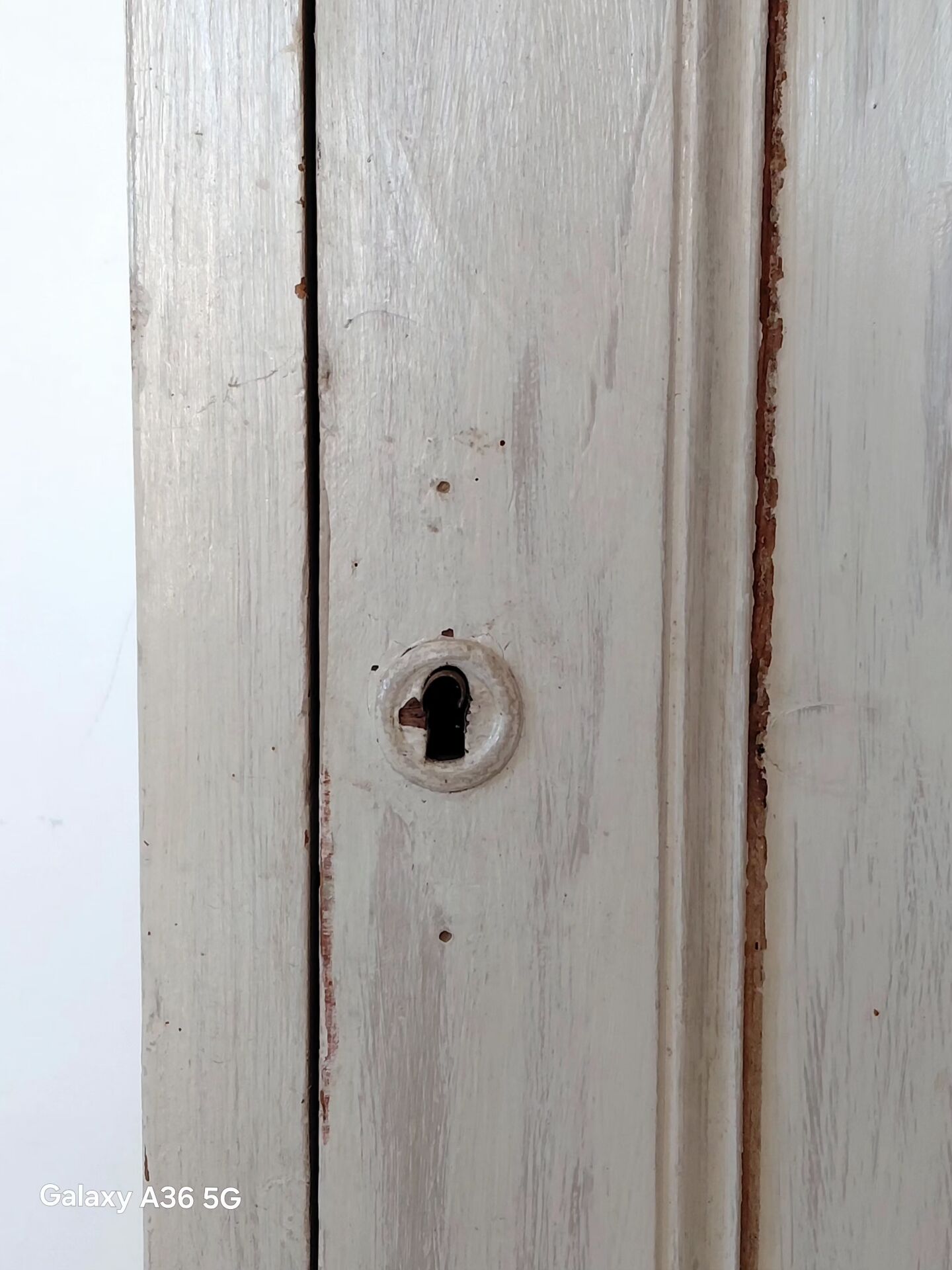 Large confiturier/Low bonnetière vintage artisan 1940 solid wood
