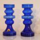 Paire de vases en verre pour Ingrid Glaser 1970