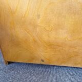 Vintage rattan chest of drawers