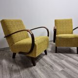 Pair of armchairs by Jindrich Halabala
