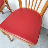 4 vintage bistro chairs Baumann