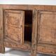 Antique wooden three-door sideboard (circa 1920)