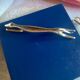 Set of 6 greyhound knife holders in silver metal