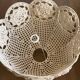 Abat jour au crochet vintage