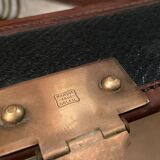 Travel trunk late nineteenth marked "At the start, Paris"