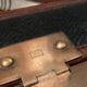 Travel trunk late nineteenth marked "At the start, Paris"