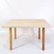 Coffee Table Made In Light Oak By Hans J. Wegner For Andreas Tuck Møbelfabrik From 1960s
