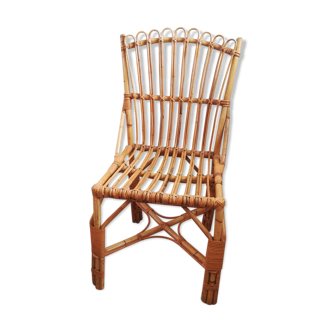 Chaise en rotin