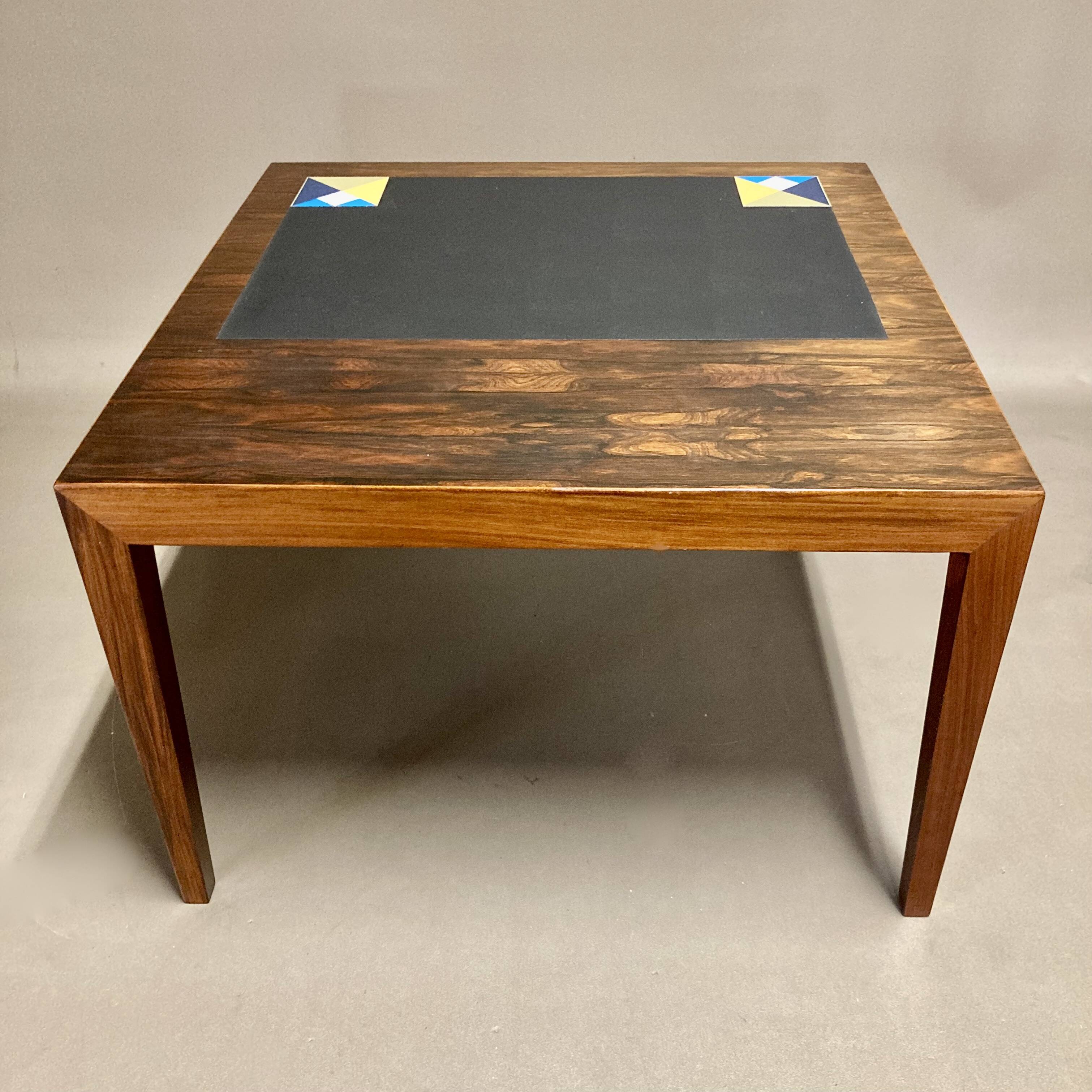 Scandinavian design coffee table from the 1950s, "Severin Hansen".