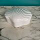 Heinrich white porcelain shell box