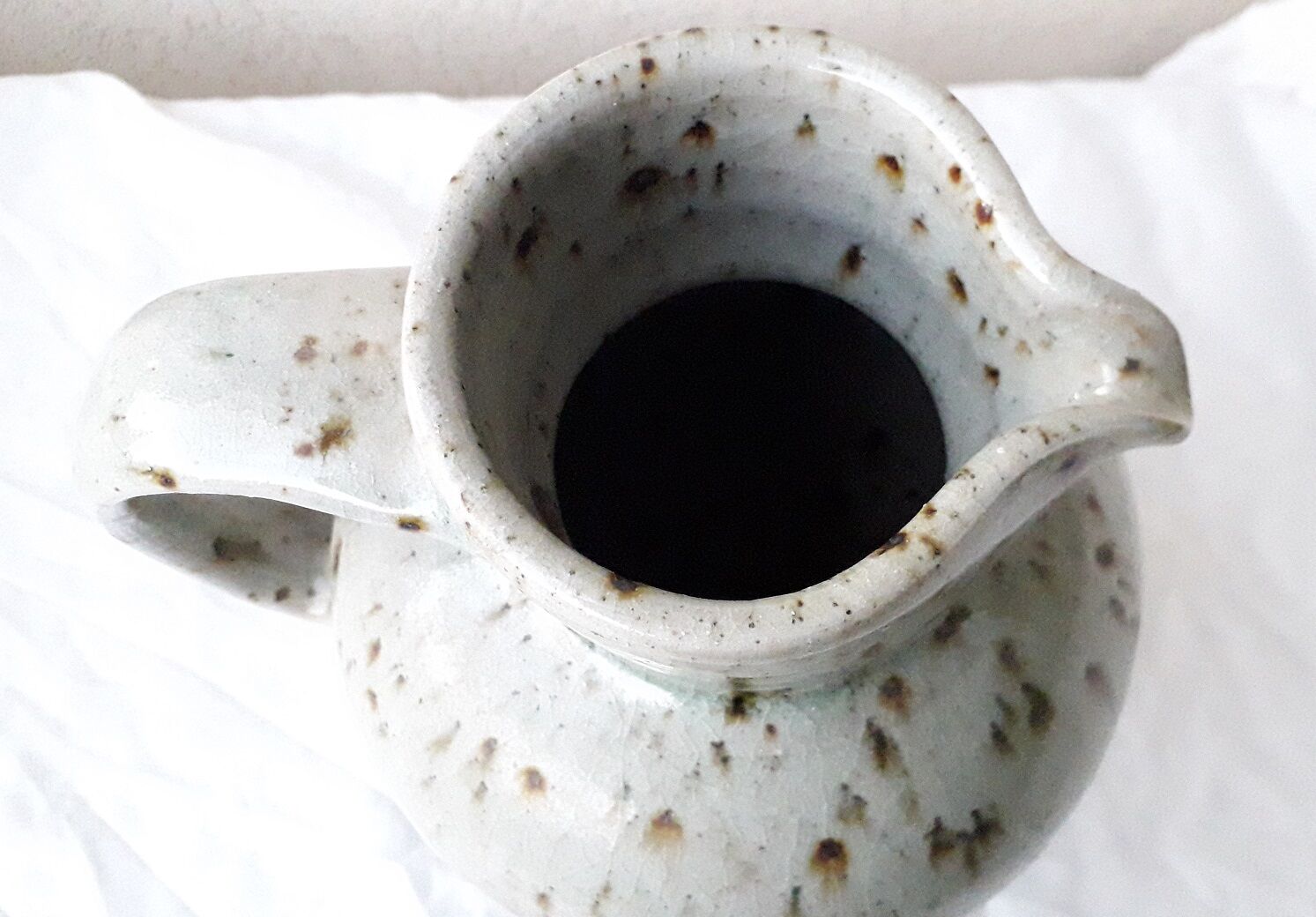 Pyrite sandstone pitcher