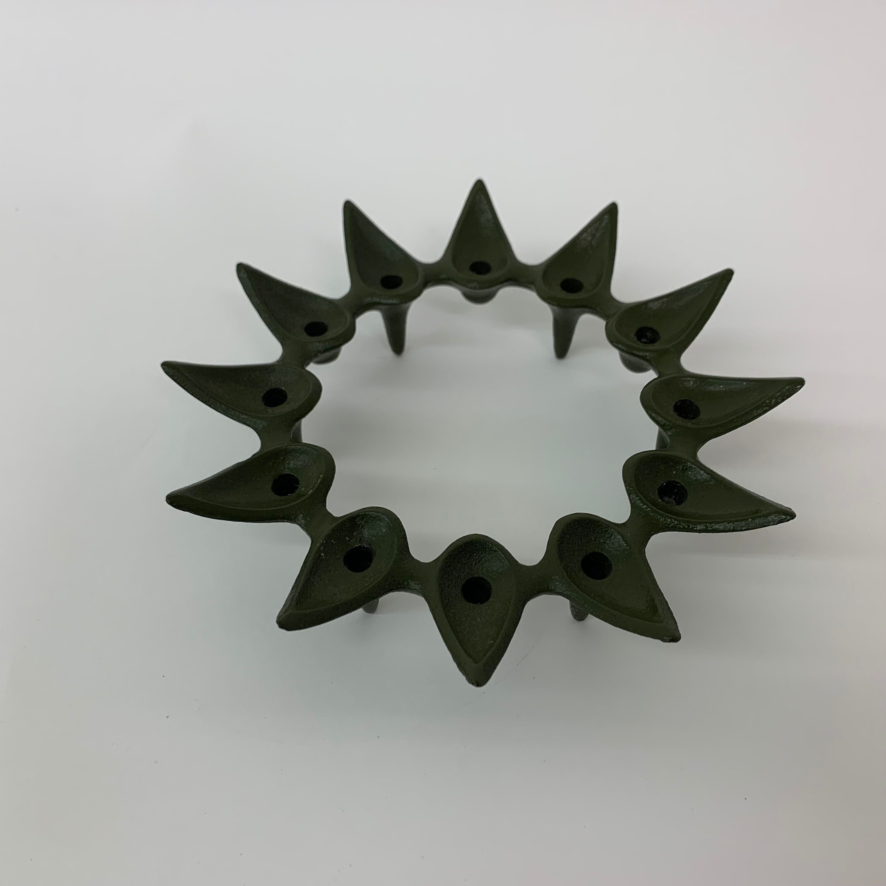 Large Jens Quistgaard for Dansk Designs candle holder, 1960's