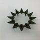 Large Jens Quistgaard for Dansk Designs candle holder, 1960's