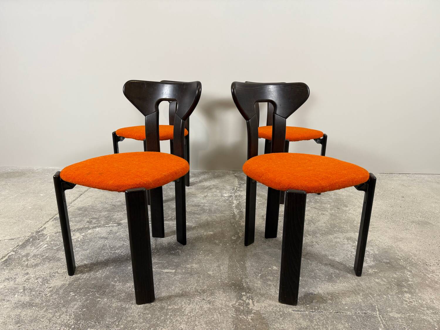 Set of 4 Rey chairs – Bruno Rey for Dietiker – 1970s