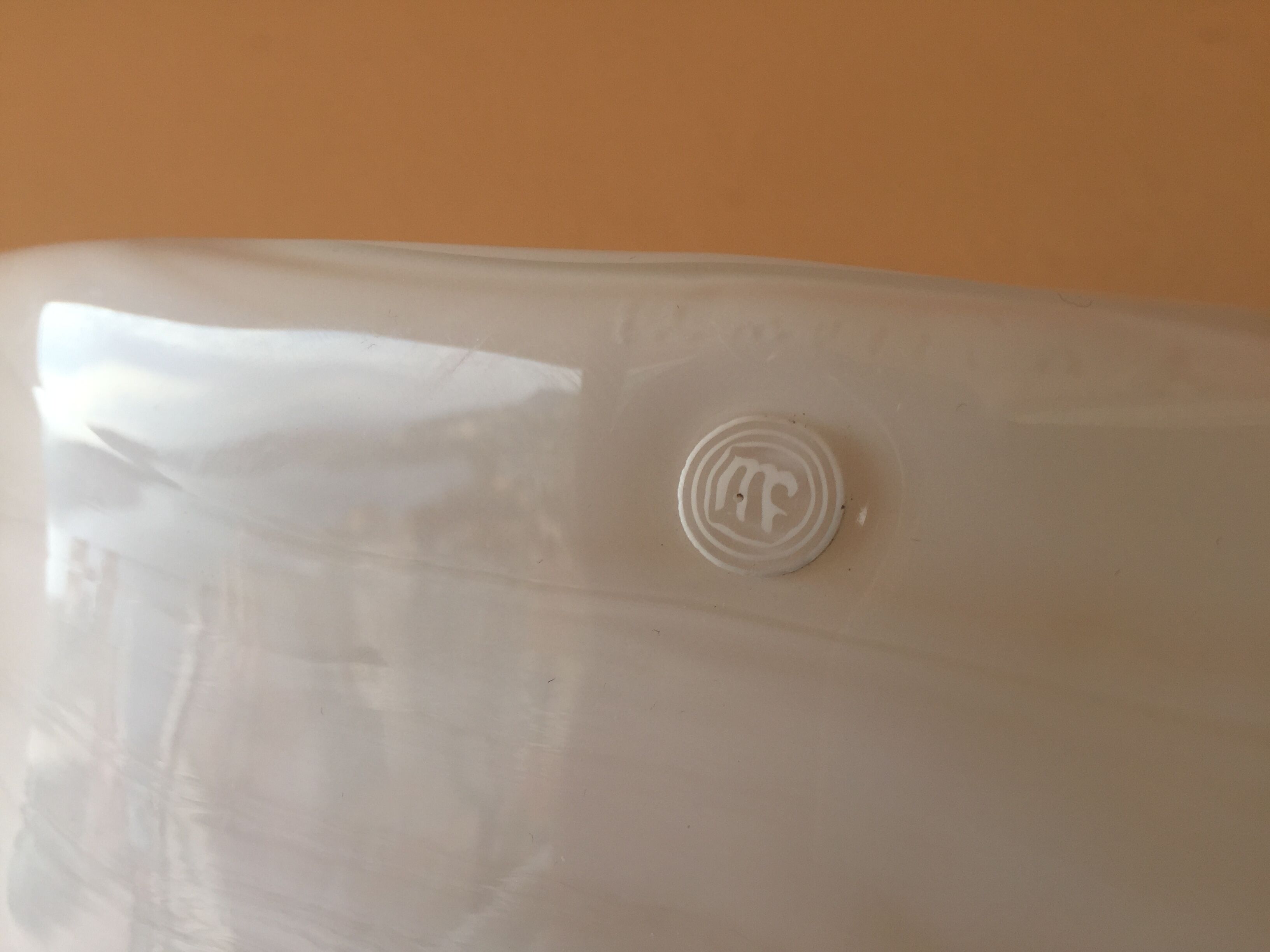 Wall glass floor lamp