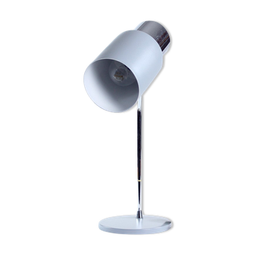 Table Lamp In Chrome And Gray Metal, By Josef Hurka For Napako 1960s