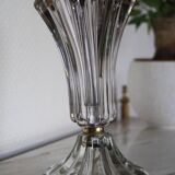 Lampe en cristal et verre de Clichy