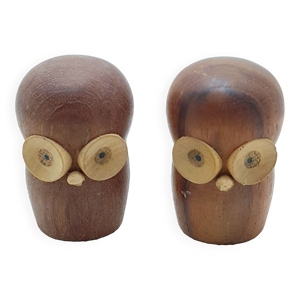 Hiboux en teck de laurids - lonborg