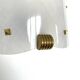 Pair of Plexiglas wall lights, 1960s