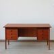 Danish desk from the 1960s by Erik Brouer – solid teak