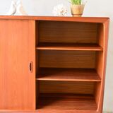 Danish Deaign Highboard by H.P. Hansen in Teak