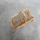 Porte-revues vintage en rotin