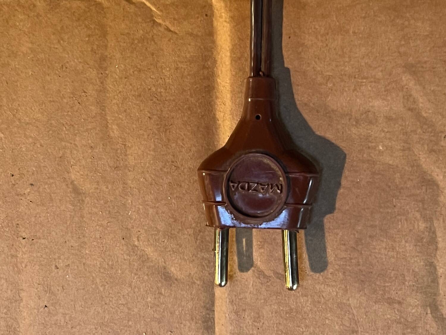 Large Mazda art deco table lamp