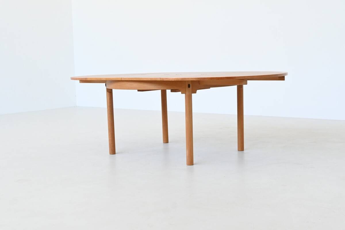 Borge Mogensen model 140 in oak dining table Karl Andersson Denmark 1955