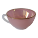 Iridescent pink Arcopal cup