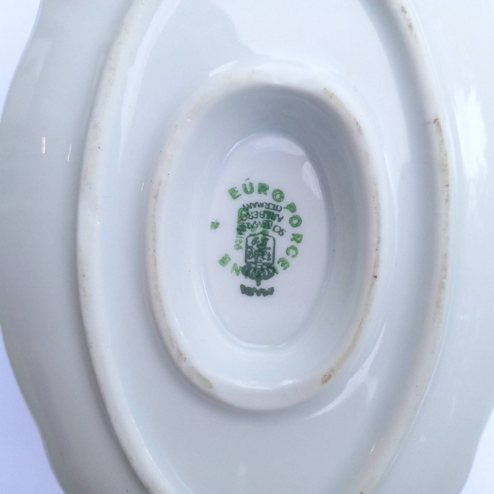 Saucière ancienne en porcelaine allemande Arzberg