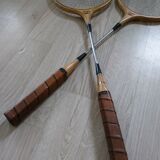 Vintage badminton rackets